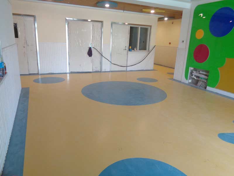 天津市北辰区幼儿园塑胶地板