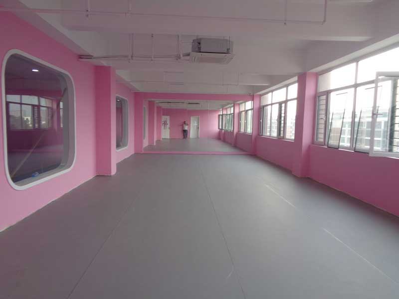 山东省济宁市婷婷舞蹈学校舞蹈教室地板