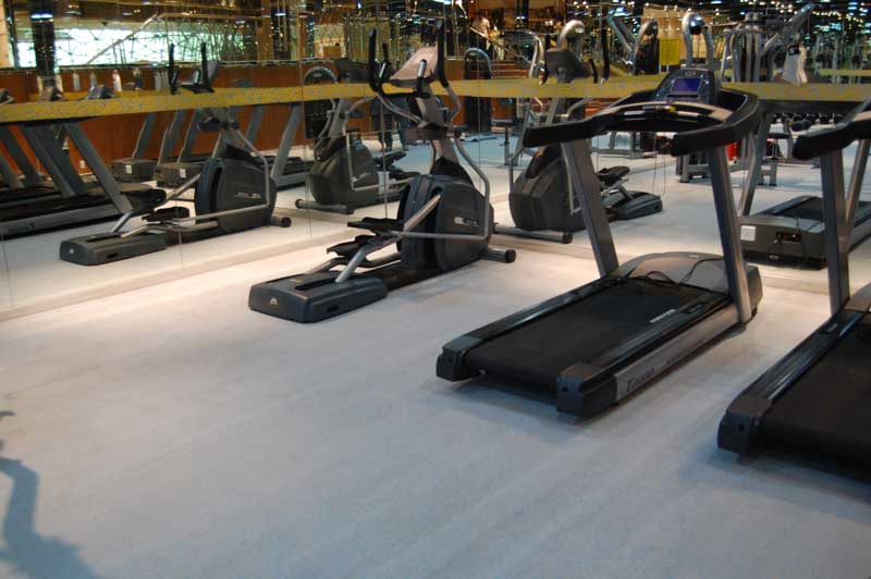 健身场所铺什么地板 健身房用pvc胶地板