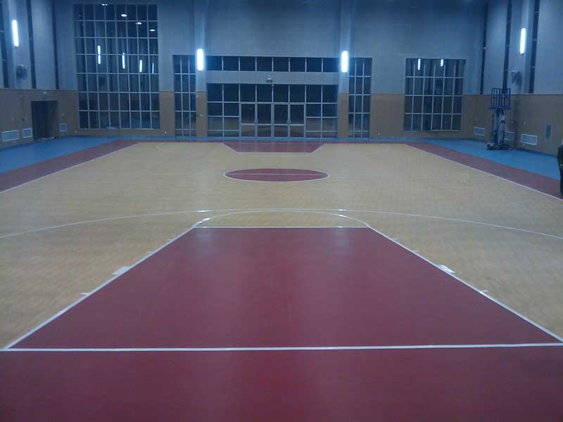 篮球场pvc地板的优势以及与木地板比较