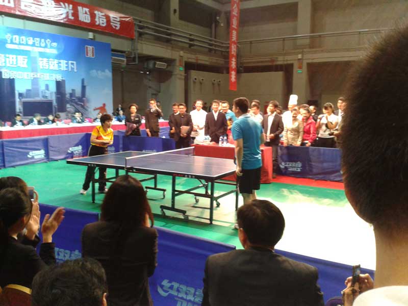 北京朝阳区国贸中心乒乓球地胶
